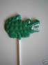 620 Alligator Chocolate Candy Lollipop Mold